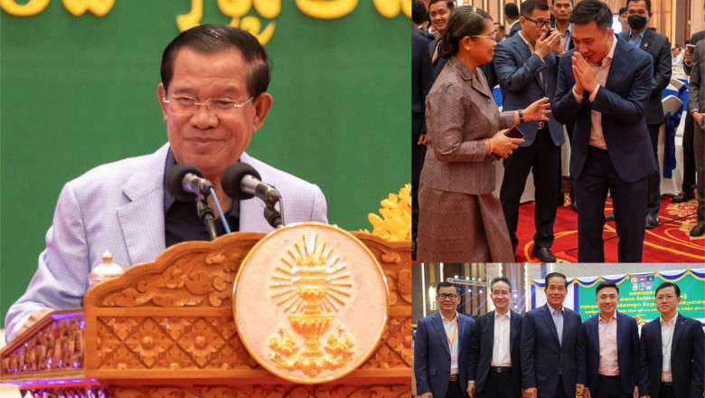 អ្នកឧកញ៉ា សំអាង វឌ្ឍនៈ តំណាងក្រុមហ៊ុន វឌ្ឍនៈ ប្រ៊ូវើរី បានចូលរួមក្នុងពិធី "សំណេះសំណាល និងពិសាភោជនាហារសាមគ្គីជាមួយក្រុមកីឡាបាល់ទាត់តារាកម្ពុជា