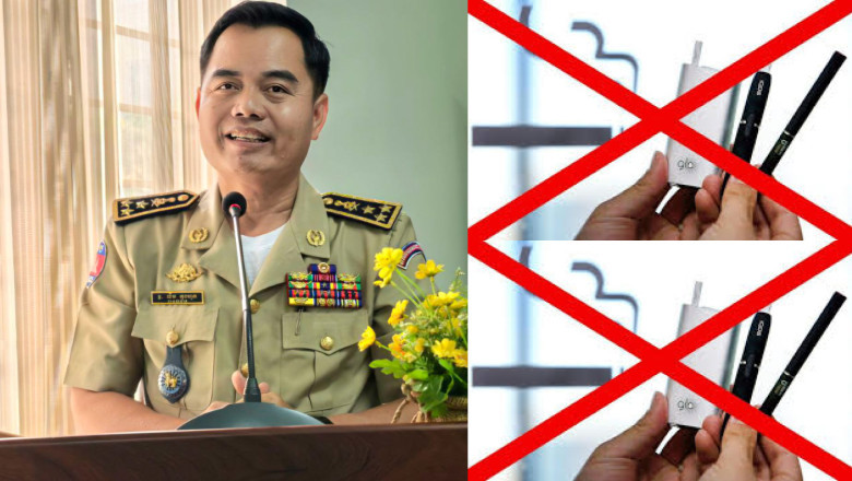 កម្ពុជានិងប្រទេសចំនួនបានហាមឃាត់ការប្រើប្រាស់បារីអេឡិចត្រូនិច និងផលិតផលHTPs