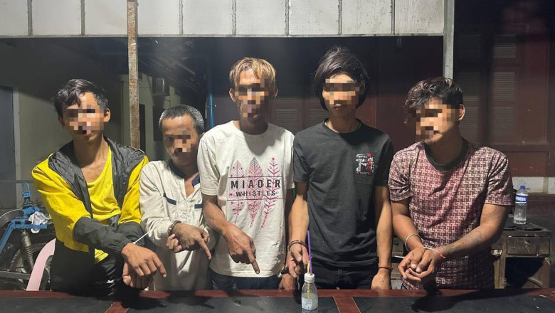 កម្លាំងសមត្ថកិច្ចរាជធានីភ្នំពេញបានចុះបង្រ្កាប និងឃាត់ខ្លួនជនសង្ស័យចំនួន១២នាក់ ស្រី២នាក់ ពាក់ព័ន្ធករណីទី១.ចាត់ចែង និងជួញដូរគ្រឿងញៀនខុសច្បាប់ និងករណីទី២.ប្រើបា្រស់ដោយខុសច្បាប់នូវសារធាតុញៀន