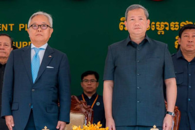 សមិទ្ធផលថ្មី៖ សម្តេចធិបតី ហ៊ុន ម៉ាណែត សម្ពោធរោងចក្រទឹកស្អាតនៅស្វាយរៀង និងប្រកាសពង្រីកបណ្តាញចែកចាយទៅកាន់ខេត្តចំនួន៥ បន្ថែមទៀត