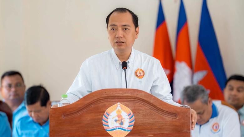 ឯកឧត្តម នេត្រ ភក្ត្រា បានអញ្ជើញជួបសំណេះសំណាលជាមួយបេក្ខជនឈរឈ្មោះបោះឆ្នោតជ្រើសរើសក្រុមប្រឹក្សាឃុំ អាណត្តិទី៦ ក្នុងស្រុកអូរគ្រៀងសែនជ័យ ខេត្តក្រចេះ